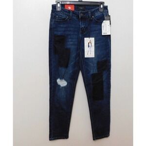 JR489 Celebrity Pink 5 Pocket Super Soft Girlfriend Skinny Jeans Size 3 / 26